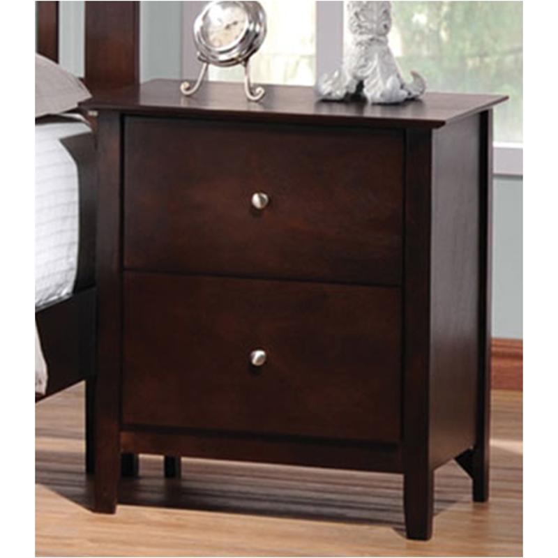 202082 Coaster Furniture Tia Bedroom Furniture Nightstand