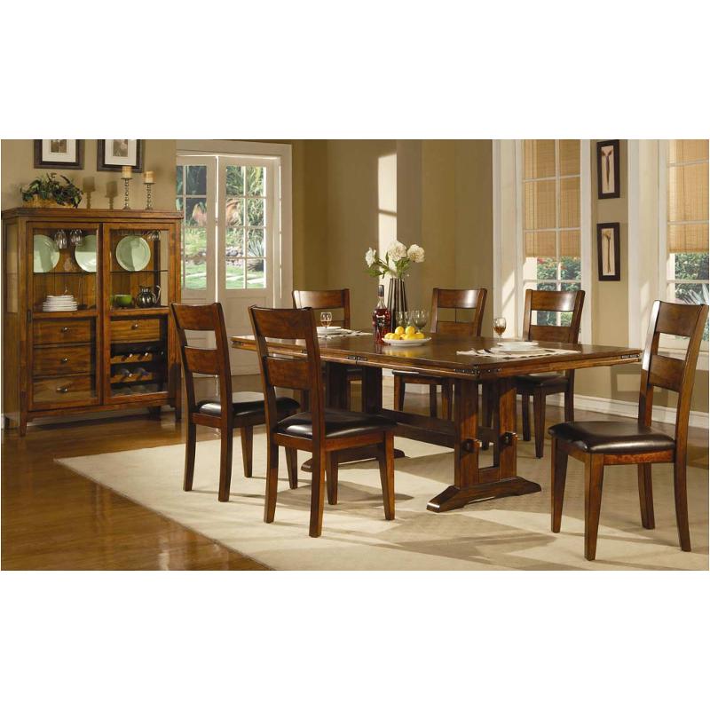 102151 Coaster Furniture La Vista - Oak Dining Room Furniture Dinette Table