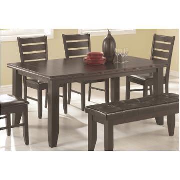102721 Coaster Furniture Page - Cappuccino Dining Room Furniture Dinette Table