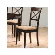100774 Coaster Furniture Mix And Match - Cappuccino Dining Room Furniture Dinette Chair