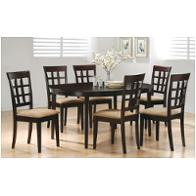 100770 Coaster Furniture Mix And Match - Cappuccino Dining Room Furniture Dinette Table