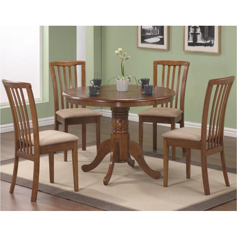 101091b1 Coaster Furniture Brannan - Oak Dining Room Furniture Dinette Table