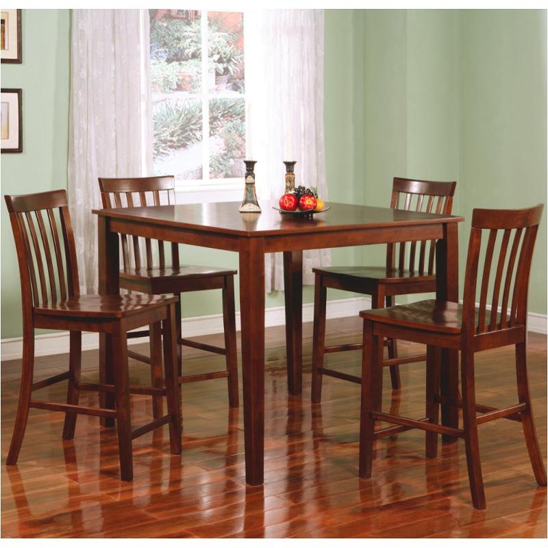 150231wln Coaster Furniture Ashland - Walnut Dining Room Furniture Counter Height Table