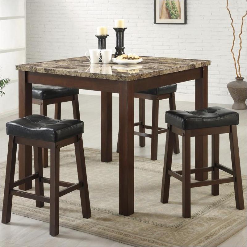 150302 Coaster Furniture Sofie Accent Furniture Counter Height Table