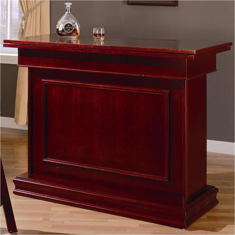100128 Coaster Furniture Mitchell - Cherry Bar Unit - Cherry