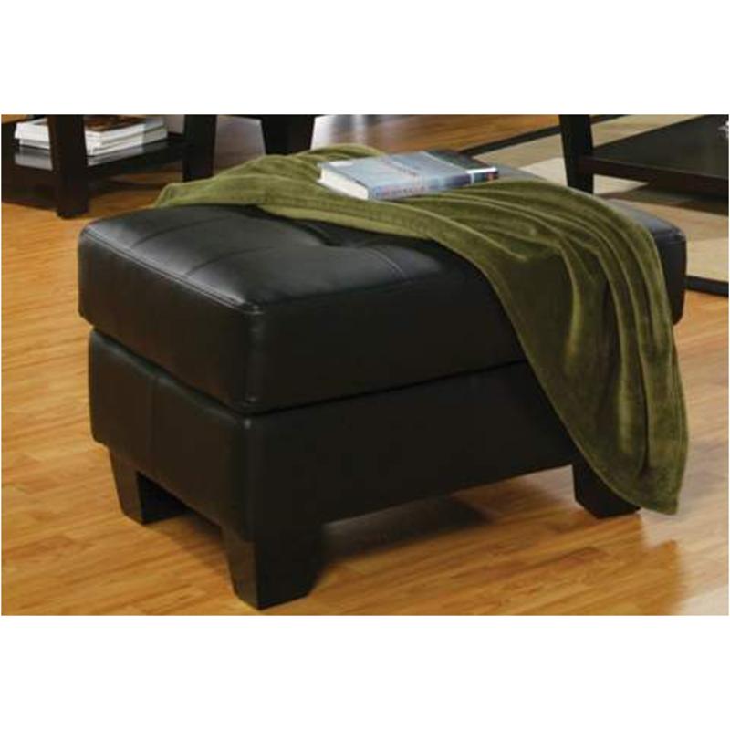 501684 Coaster Furniture Samuel Black Ottoman