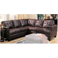 500911b1 Coaster Furniture Samuel - Dark Brown Living Room Furniture Sectional