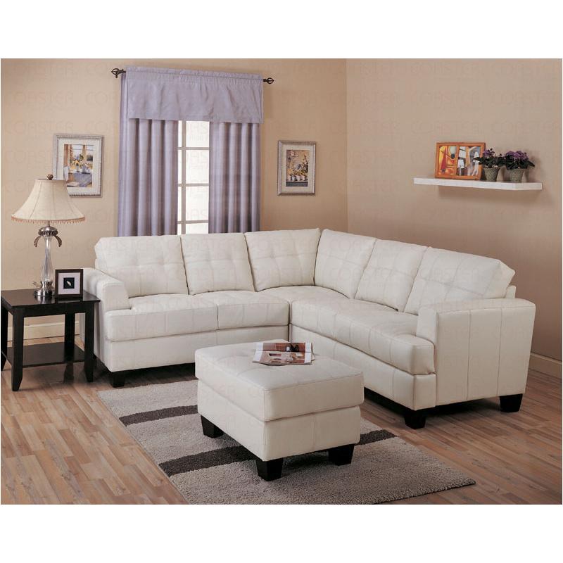 501711b2 Coaster Furniture Samuel - Cream Living Room Furniture Sectional