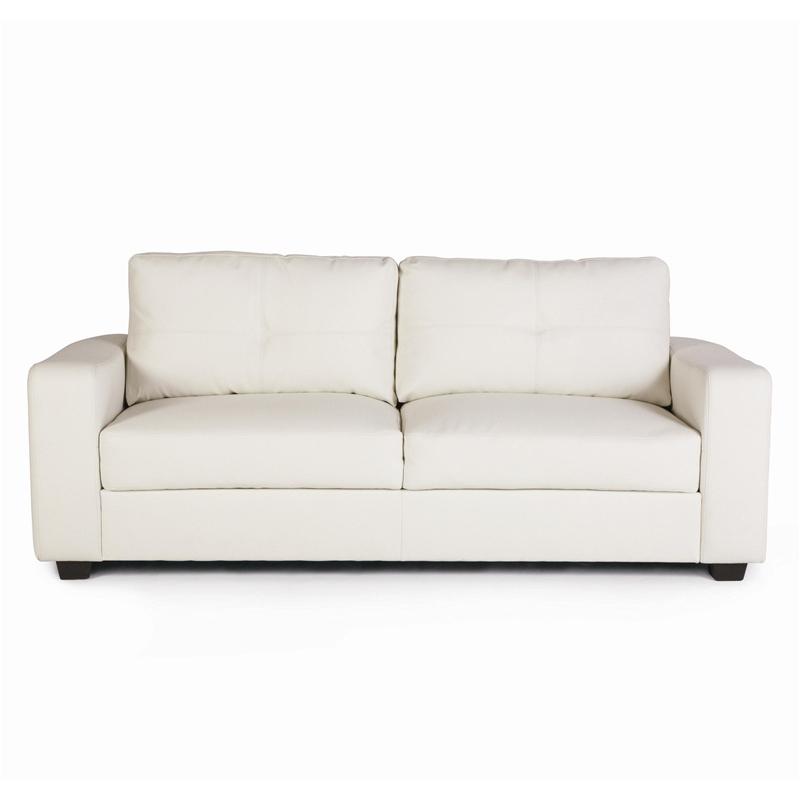 502711 Coaster Furniture Jasmine - White Sofa