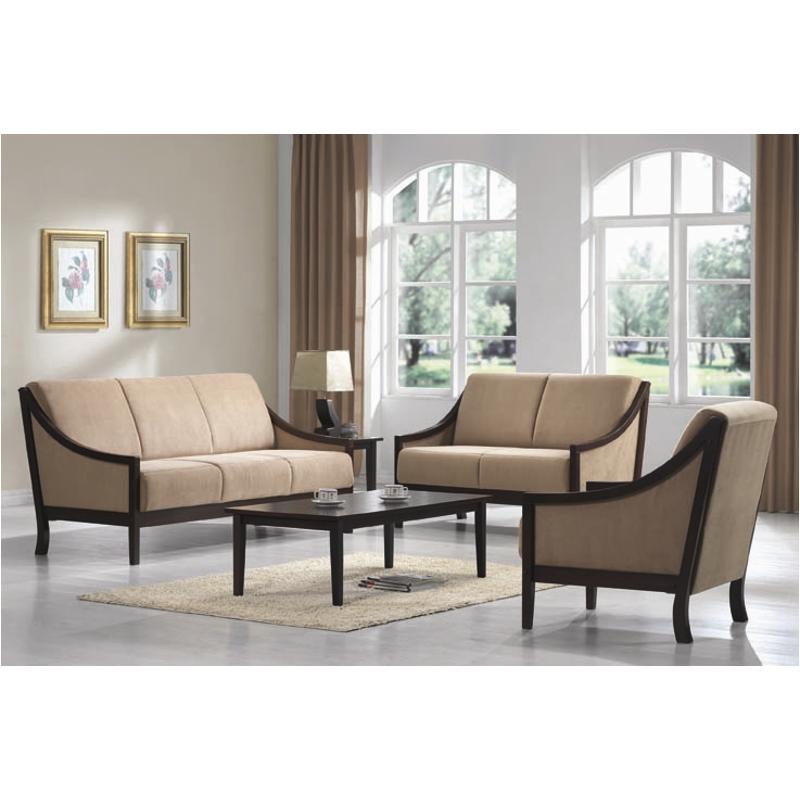 502900b1 Coaster Furniture Uri Living Room 3pc Sofa Set