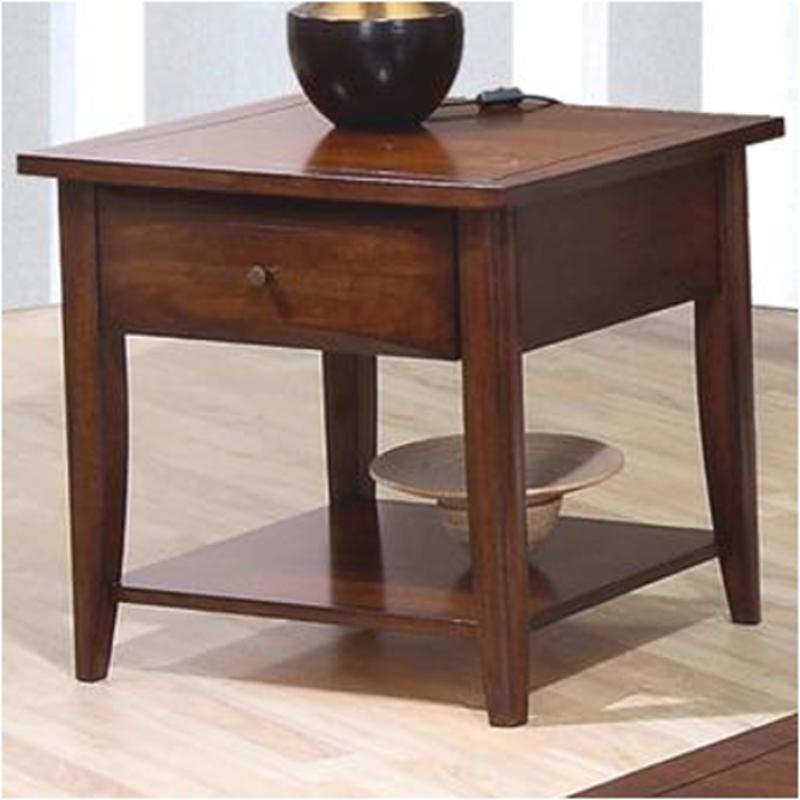 700957 Coaster Furniture Whitehall - Walnut Living Room Furniture End Table