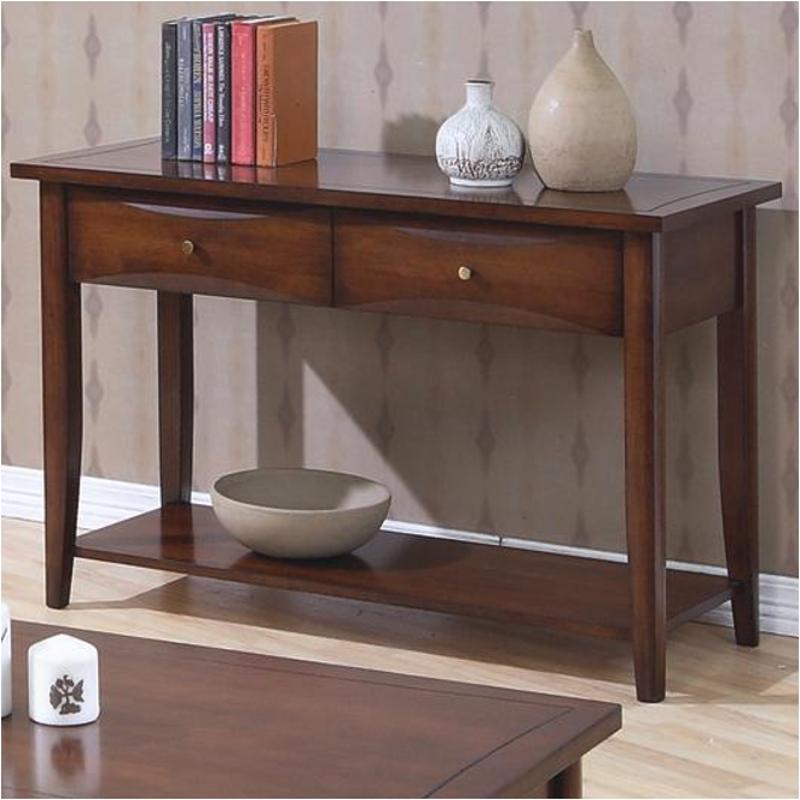700959 Coaster Furniture Whitehall - Walnut Living Room Furniture Sofa Table
