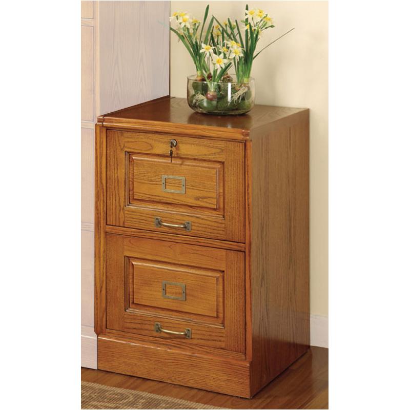 5317n Coaster Furniture Palmetto Oak Home Office 2 Drawer File