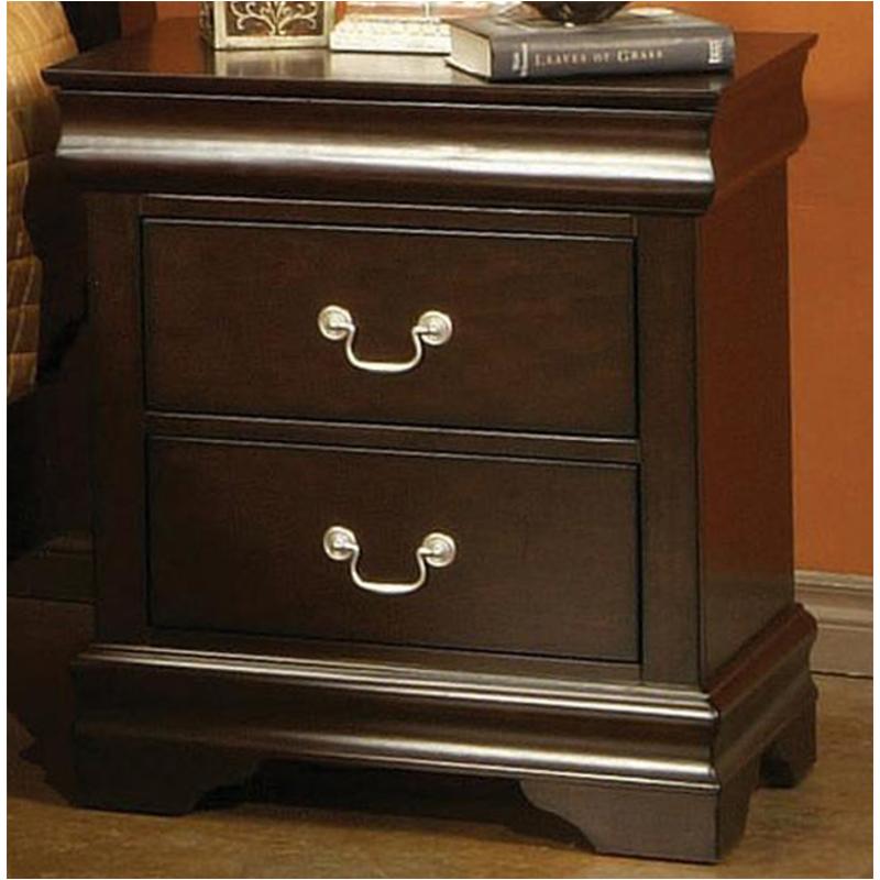 Louis Philippe Nightstand with Hidden Jewelry Storage - 203982N