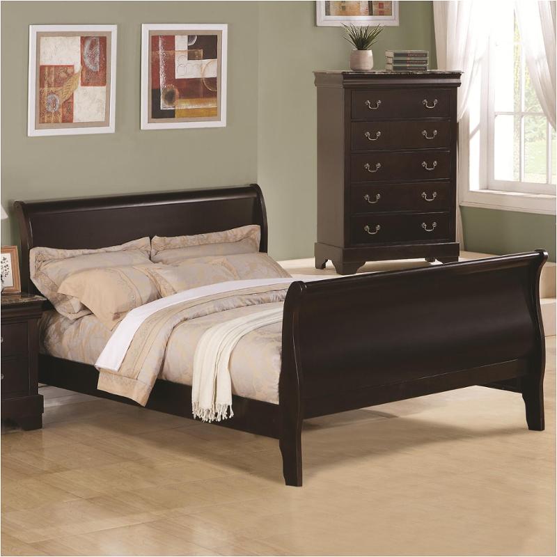 Coaster Furniture Beds Louis Philippe 202411T Twin Sleigh Bed