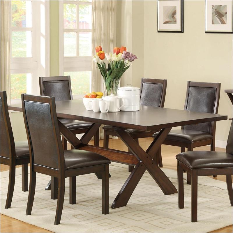 102501 Coaster Furniture Emerson Dining Room Furniture Table