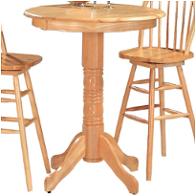 4104b1 Coaster Furniture Woodlawn - Natural Accent Furniture Counter Height Table