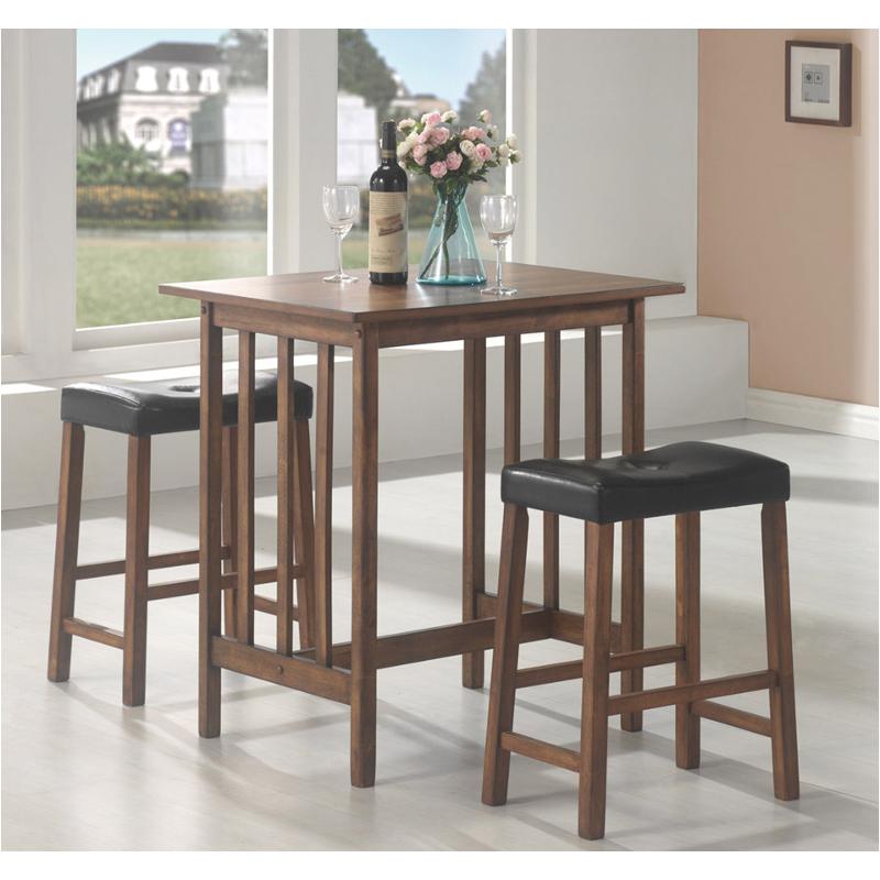 130004 Coaster Furniture Dining Room Furniture Counter Height Table