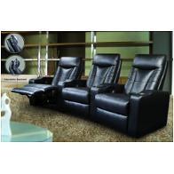 600130er Coaster Furniture Pavillion - Black Living Room Furniture Home Theater Seating