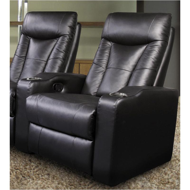 600130xrr Coaster Furniture Pavillion - Black Living Room Furniture Home Theater Seating