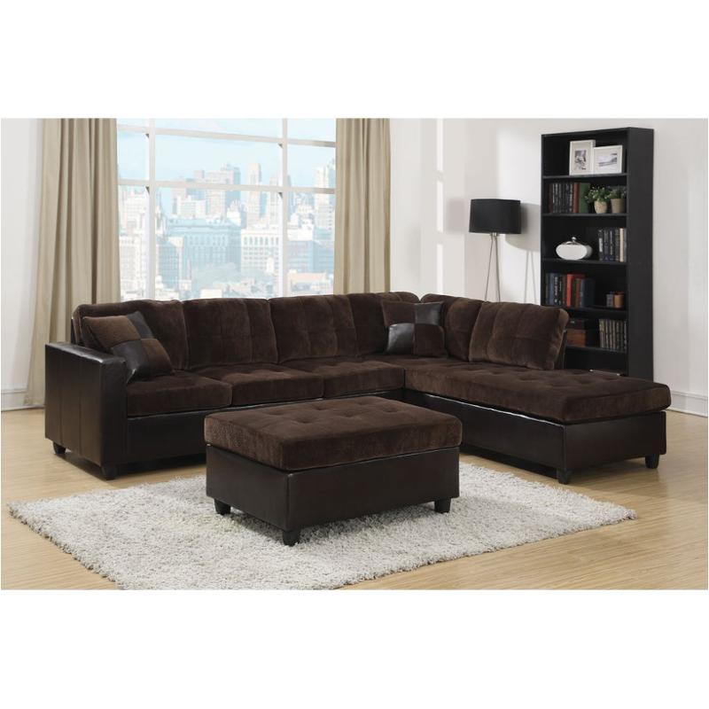505645 Coaster Furniture Mallory Living Room Furniture Sectional