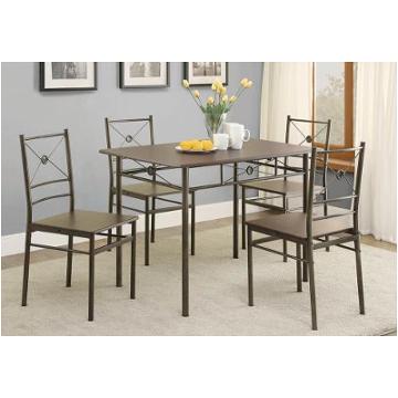 120310 Coaster Furniture Telegraph Dining Room Furniture Table