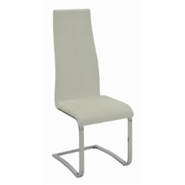 100515wht Coaster Furniture Dining Room Furniture Dining Chair