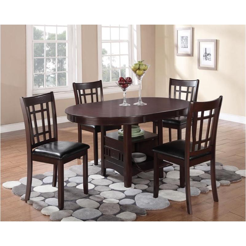 102671-s5 Coaster Furniture Lavon - Cappuccino Dining Room Furniture Dining Table