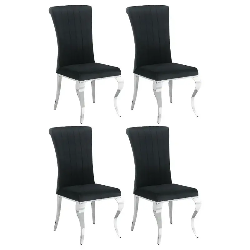 105072 Coaster Furniture Barzini Dining Room Furniture Side Chair