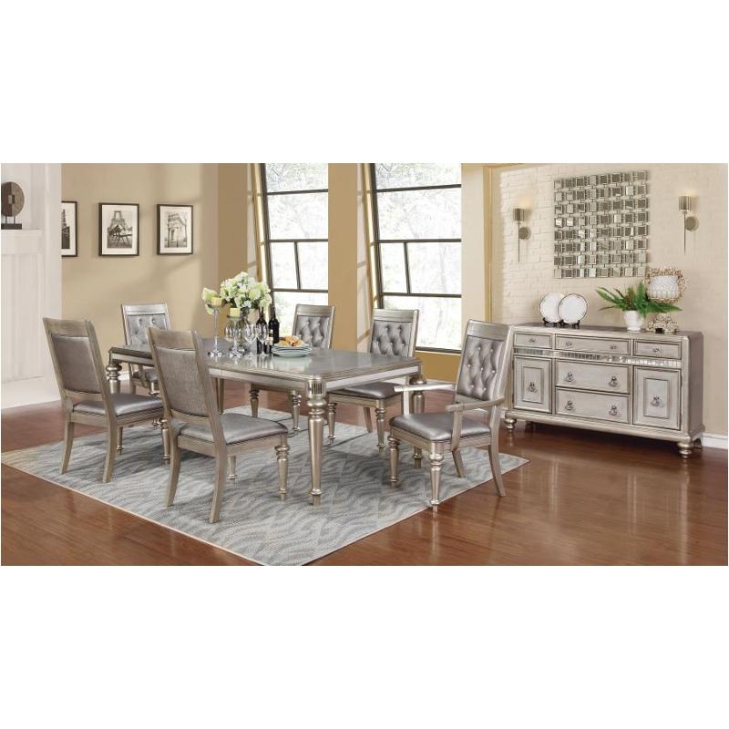 106471-s7 Coaster Furniture Bling Game 7 Pc Dining Table Set