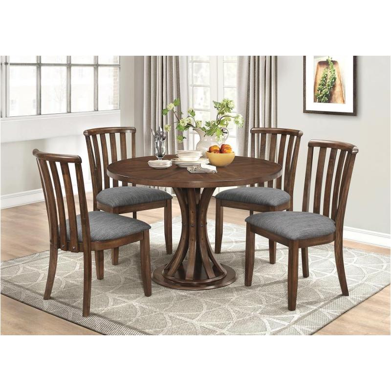 107401-s5 Coaster Furniture Prescott Dining Room Furniture Dining Table