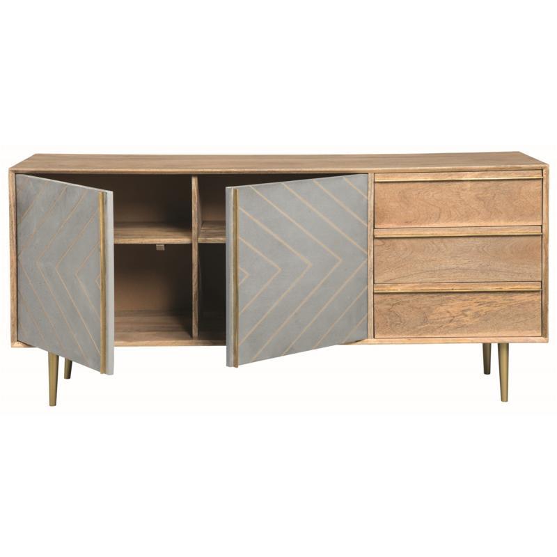 190255 Coaster Furniture Pennington Dining Room Furniture Server