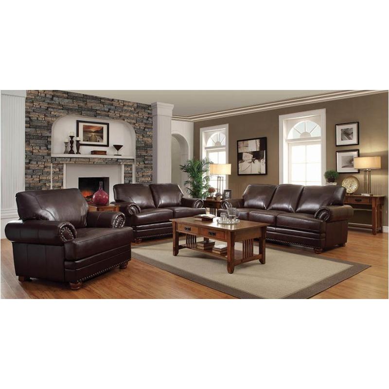 504413 Coaster Furniture Colton - Brown Living Room Furniture Living Room Chair