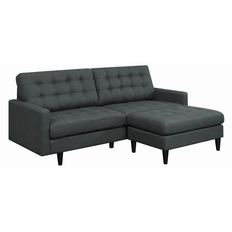 505374 Coaster Furniture Kesson - Charcoal Sofa
