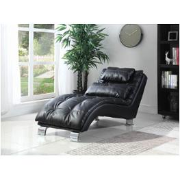 550075 Coaster Furniture Dilleston Living Room Furniture Chaise