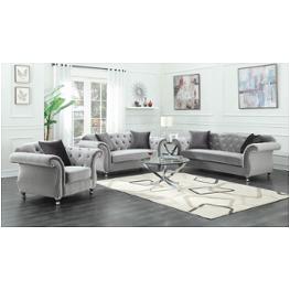 551162 Coaster Furniture Frostine Living Room Furniture Loveseat