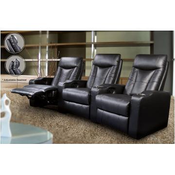 600130-2 Coaster Furniture Pavillion - Black Living Room Furniture Recliner