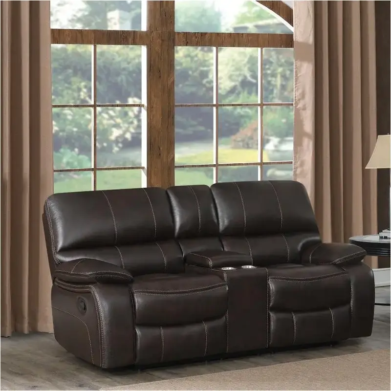 601932 Coaster Furniture Motion Loveseat With Console