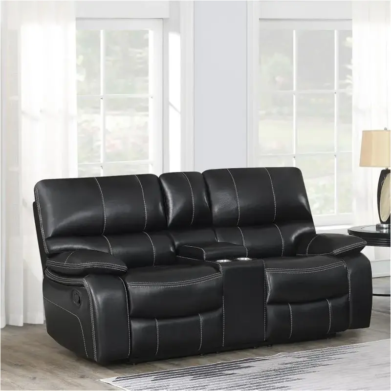 601935 Coaster Furniture Motion Loveseat With Console