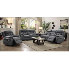 602262 Coaster Furniture Houston - Grey Living Room Furniture Loveseat
