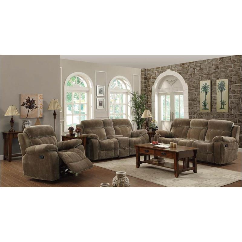 603033 Coaster Furniture Myleene - Mocha Living Room Furniture Recliner