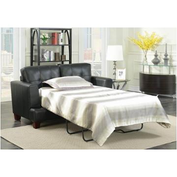 501689 Coaster Furniture Samuel - Black Living Room Furniture Sleeper