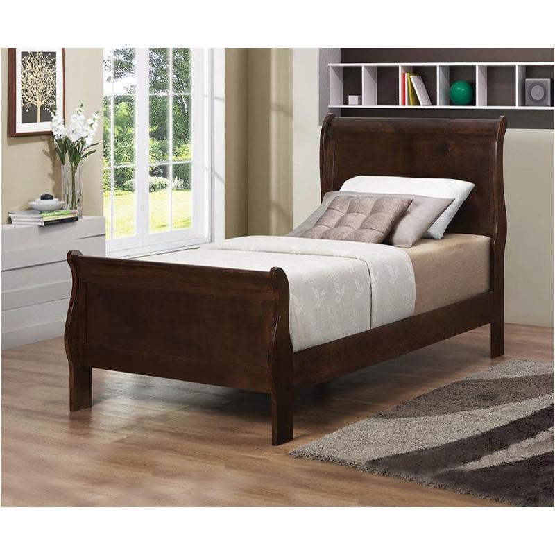 202411t Coaster Furniture Louis Philippe - Cappuccino Twin Bed