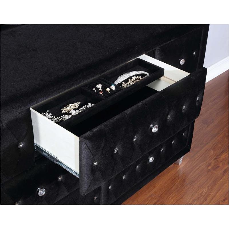 Deanna Black Dresser