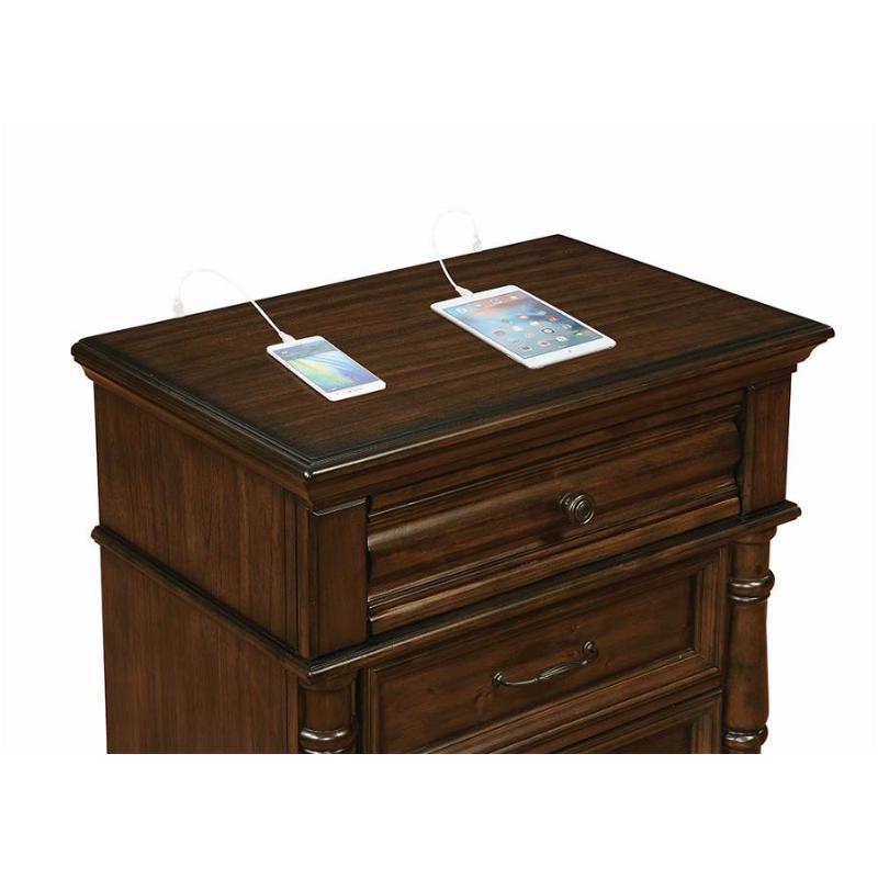 206392 Coaster Furniture Chandler Bedroom Furniture Night Stand