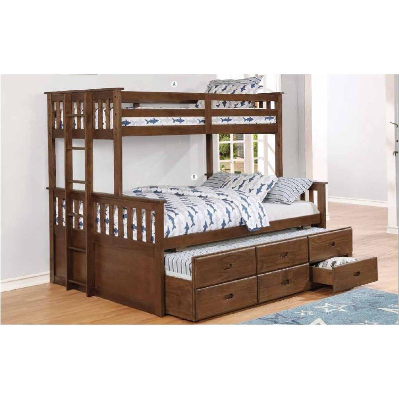 461147 Coaster Furniture Atkin Kids, Queen And Twin Xl Bunk Bed