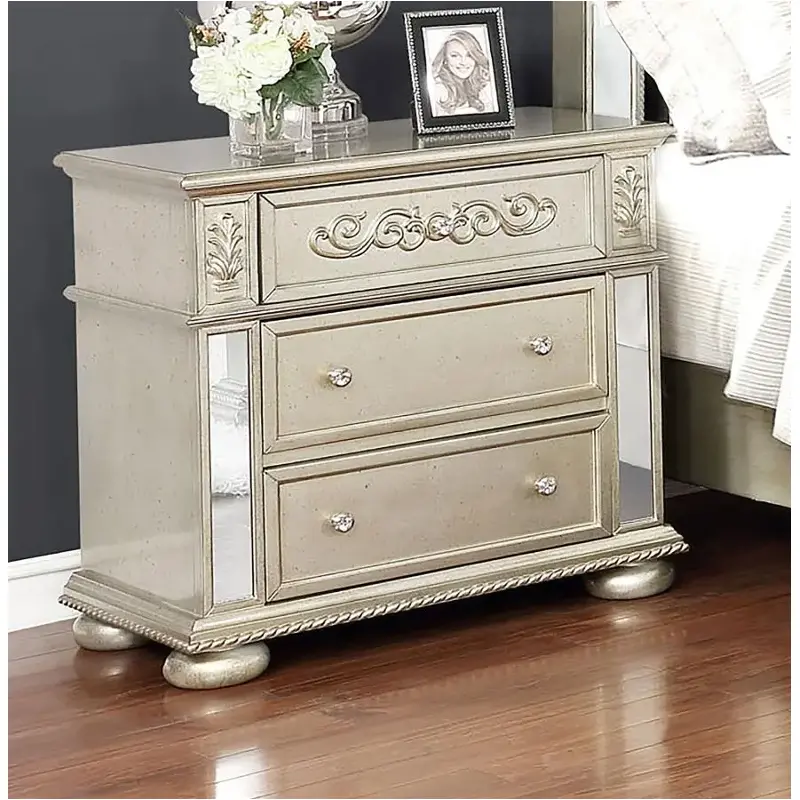 222732 Coaster Furniture Heidi Bedroom Furniture Nightstand