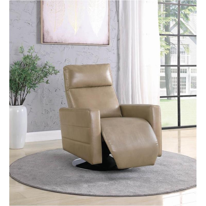 609044 Coaster Furniture Swivel Push back Recliner