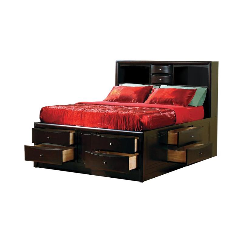 Cappuccino Coaster Home Furnishings Platform Bed 