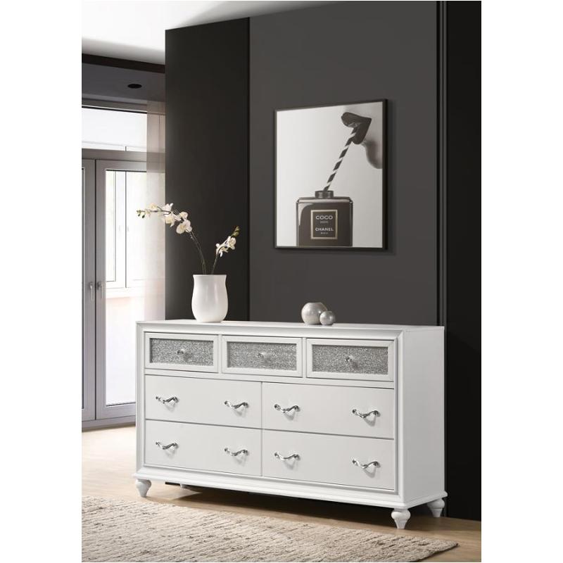205893 Coaster Furniture Barzini Dresser - White
